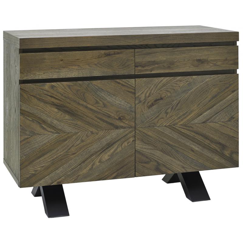 Bohemia Fumed Oak Small Sideboard